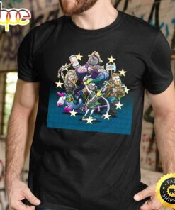 Alestorm Gloryhammer Wind Rose Rumahoy European Tour 2023 Tshit