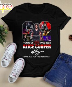 Alice Cooper 1962 2024 Thank You For The Memories Shirt
