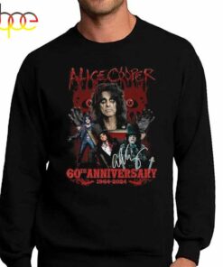 Alice Cooper 60th Anniversary 1964 – 2024 T-shirt