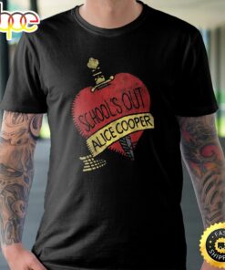 Alice Cooper Captures Life’s Best Three Minutes In School’s Out Unisex T-shirt