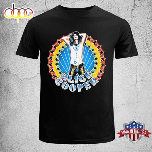 Alice Cooper Superstar Burst Unisex T-Shirt