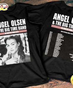 Angel Olsen North America Tour 2023 Angel Olsen Big Time Band T-shirt