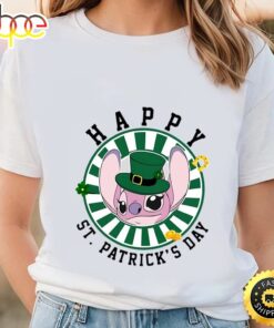 Angel Saint Patrick’s Day Shirt Stitch Shamrock Shirt Disney