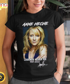 Anne Heche RIP 1969 – 2022 Black Unisex T-Shirt