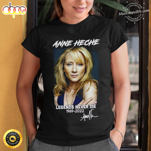 Anne Heche RIP 1969 – 2022 Black Unisex T-Shirt