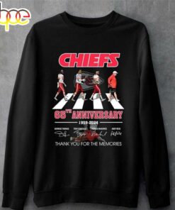 Anniversay 1959-2024 Kansas City Chiefs Thank You For The Memories T-shirt