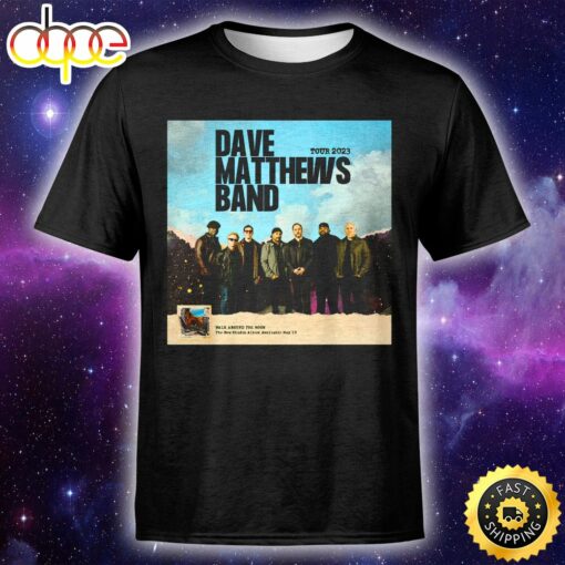 Announcing 2023 Summer Tour – Dave Matthews Band Unisex T-Shirt