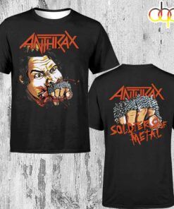 Anthrax Band Fistful Of Metal Music Unisex T-Shirt