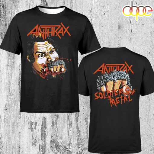 Anthrax Band Fistful Of Metal Music Unisex T-Shirt