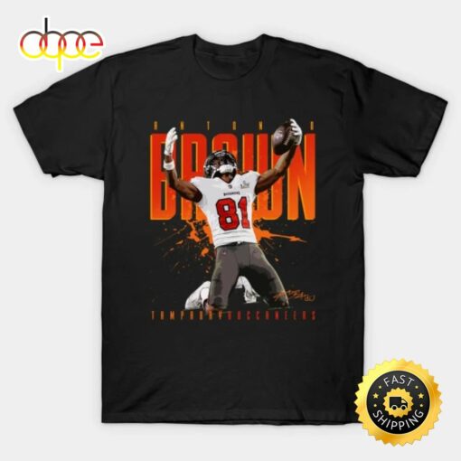 Antonio Brown 81 Black T-shirt