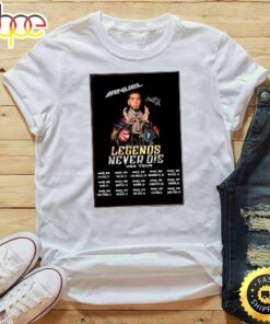 Anuel Aa Legends Never Die USA Tour 2023 T-Shirt