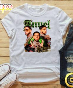 Anuel Aa Real Hasta La Muerte Tour 2023 White T-Shirt