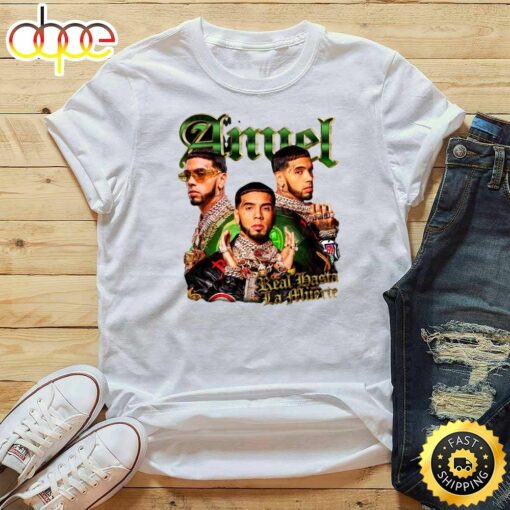 Anuel Aa Real Hasta La Muerte Tour 2023 White T-Shirt