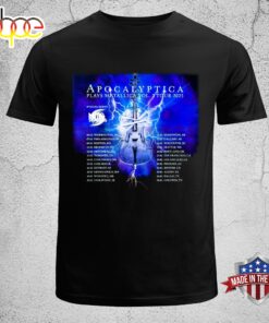 Apocalyptica Plays Metallica Vol. 2  U.S. Tour 2024 Special Guest Nita Strauss Unisex T-Shirt