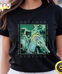 Aquaman And The Lost Kingdom Seahorse Logo T-shirt