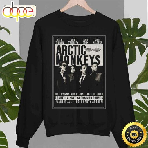 Arctic Monkeys Tour 2023 Do I Wanna Know Music Band Unisex Sweatshirt