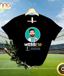 Argentina Messi Qatar 2022 World Cup Champion Shirt