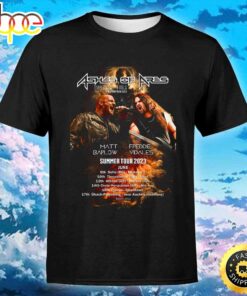 Ashes Of Ares – Summer Tour Dates Announced Unisex Tshirt Ashes Of Ares – Summer Tour Dates Announced Unisex Tshirt