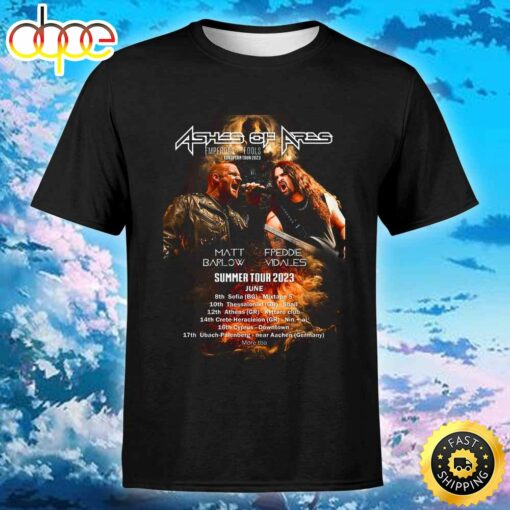 Ashes Of Ares – Summer Tour Dates Announced Unisex Tshirt