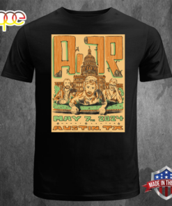 Austin May 7 2024 Tour Unisex T-shirt Black