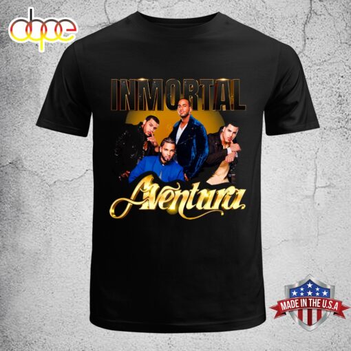 Aventura Inmortal Cerrando Ciclos Tour 2024 Unisex T-Shirt