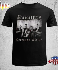 Aventura Tour Concert Bachata Cerrando Ciclos Unisex T-Shirt