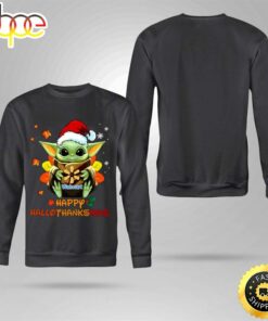 Awesome Baby Yoda Mashup Waltmart Happy Hallothanksmas Shirt