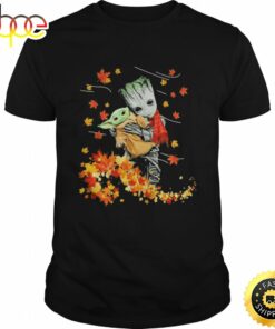 Baby Groot Hug Baby Yoda Thanksgiving 2023 Shirt