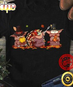Baby Yoda And Thanksgiving Shirt