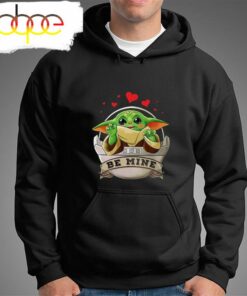 Baby Yoda Be Mine Happy Valentines Day Heart Love T-Shirt