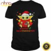 Baby Yoda Browns Happy Hallothanksmas Shirt