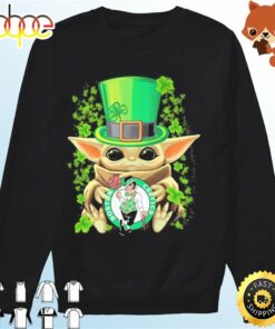 Baby Yoda Hug Boston Celtics Basketball T-shirt