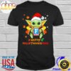 Baby Yoda Hug Food City Happy Hallothanksmas Shirt