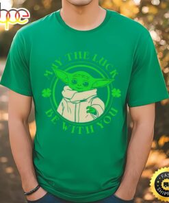 Baby Yoda May The Luck Be With You St Patrick’s Day