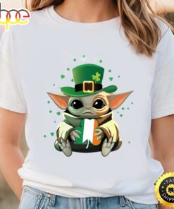 Baby Yoda Star War St Patricks Day T-shirt