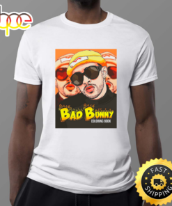 Bad Bunny Colouring Book T-Shirt