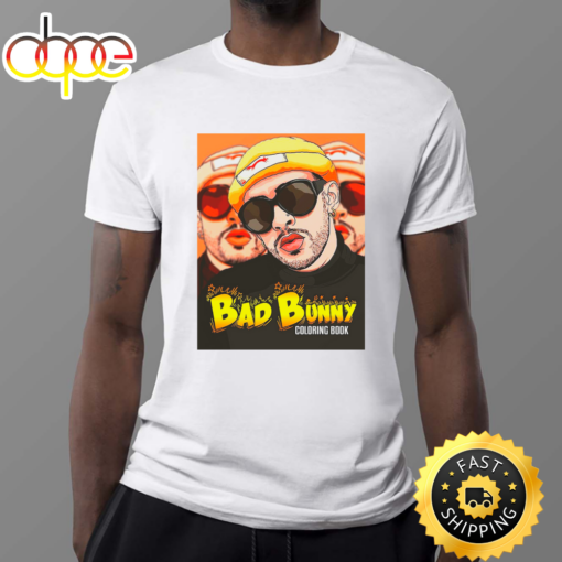 Bad Bunny Colouring Book T-Shirt