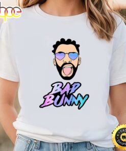 Bad Bunny Face Shirt For Fan