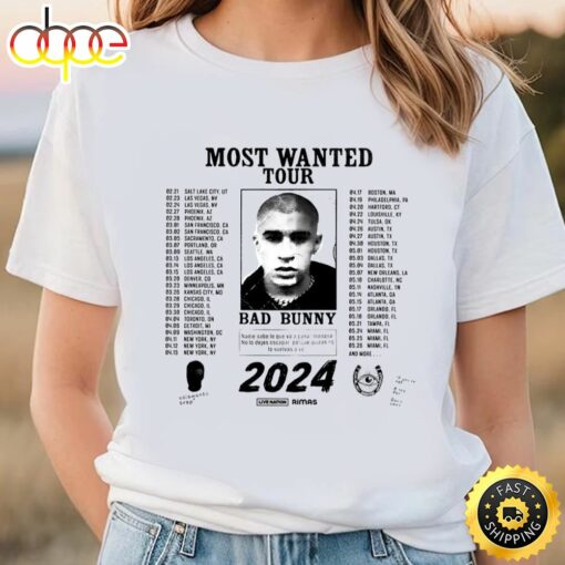 Bad Bunny Most Wanted Tour 2024 If You Are Not A Real Fan Dont