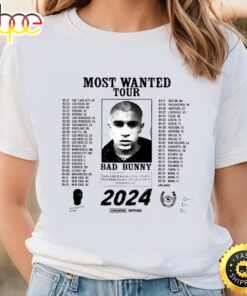 Bad Bunny Most Wanted Tour 2024 If You Are Not A Real Fan Dont Come Classic T-Shirt