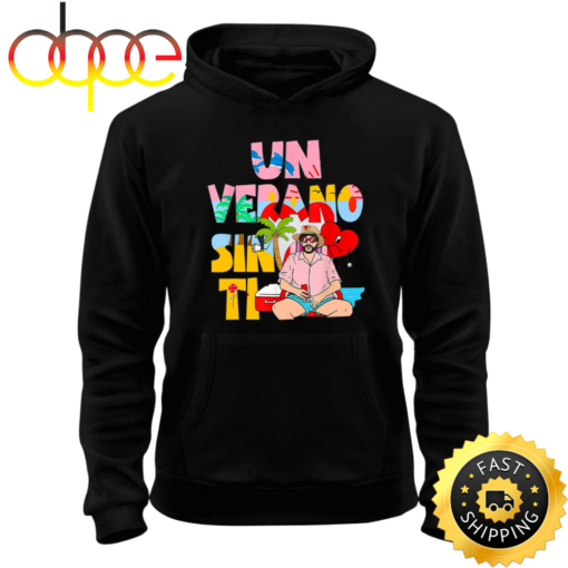 Bad Bunny Sweatshirt Un Verano Worlds Tour Sin Ti Merch Hoodie