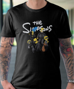 Balenciaga X The Simpsons Cartoon Design Unisex T-shirt