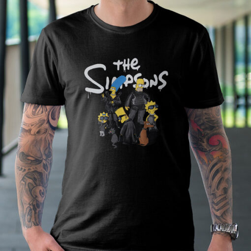 Balenciaga X The Simpsons Cartoon Design Unisex T-shirt