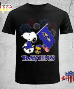 Baltimore Ravens Happy 4th Of July Independence Day Unisex T-Shirt
