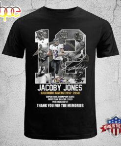 Baltimore Ravens Jacoby Jones Thank You For The Memories T-Shirt