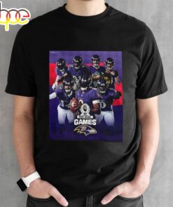 Baltimore Ravens Your Ravens Pro Bowlers Team Up 2024 NFL Pro Bowl Games T- Shirt