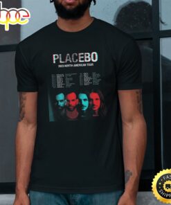 Band In The Usa Placebo Unveil Rebooted 2023 North American Tour T-shirt
