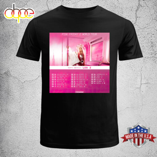 Barbie Nickiminaj Pink Friday 2 World Tour 2024 Unisex T-Shirt