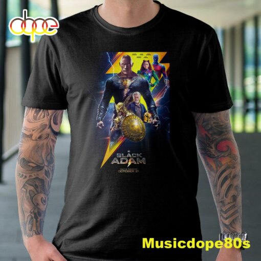 Based On The DC Comics Black Adam 2022 Unisex T-shirt