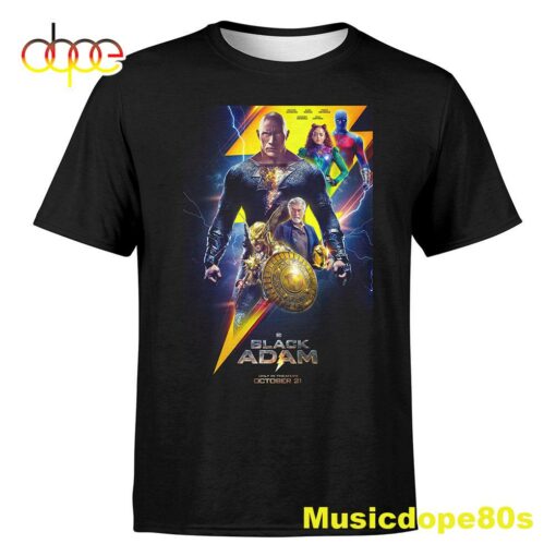 Based On The DC Comics Black Adam 2022 Unisex T-shirt